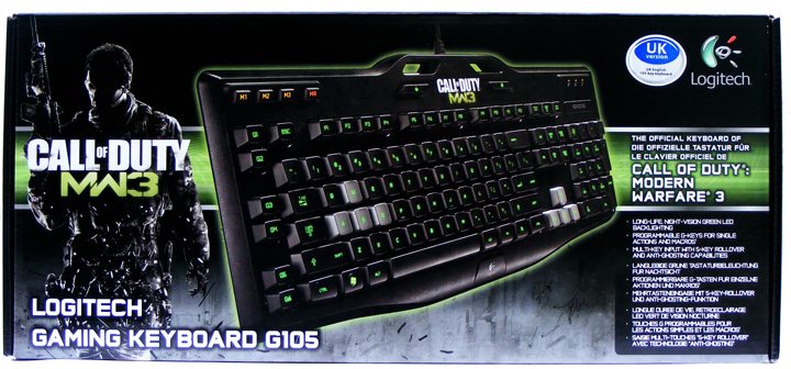 Høne Skrivemaskine månedlige Logitech G105 Gaming Keyboard Review | eTeknix