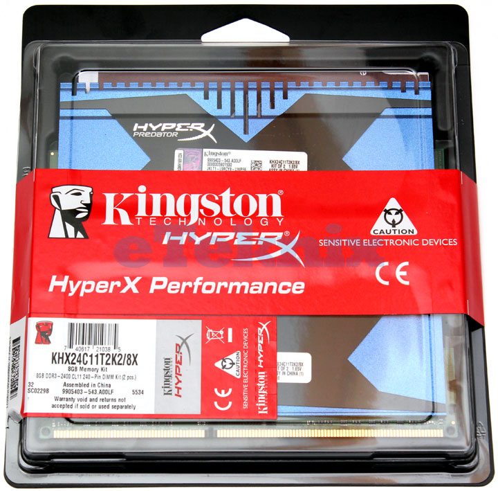 fluctueren academisch tafereel Kingston HyperX Predator DDR3 2400MHz 8GB Memory Review | eTeknix