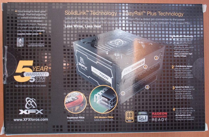 XFX Pro 750W BE Packaging and Contents (2)