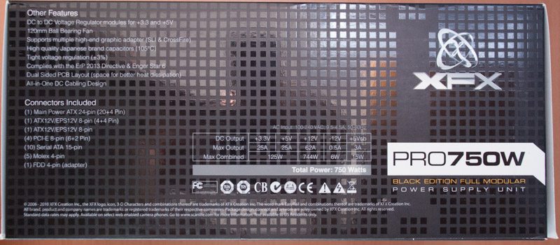 XFX Pro 750W BE Packaging and Contents (4)