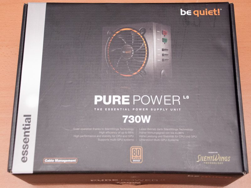Be Quiet Pure Power L8 CM 730W (1)