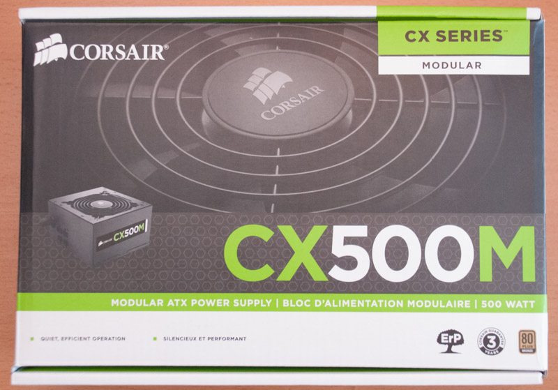 Corsair CX500M Packaging and Contents (1)
