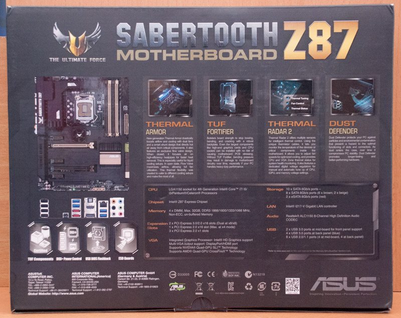 ASUS Sabertooth Z87 (1)