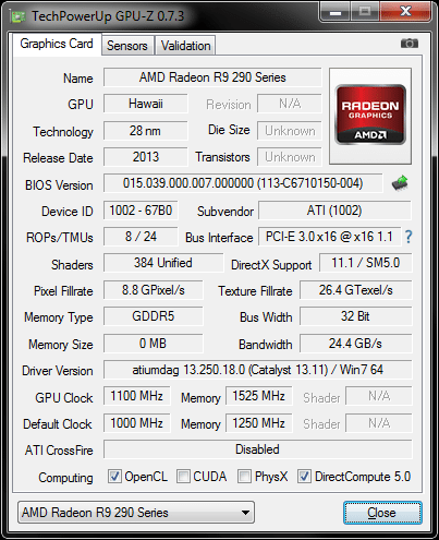 AMD Radeon 290X Graphics Card Review eTeknix