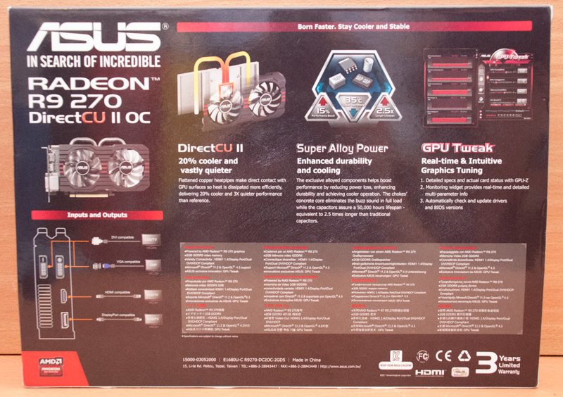 ASUS Radeon R9 270 DC2 OC (2)