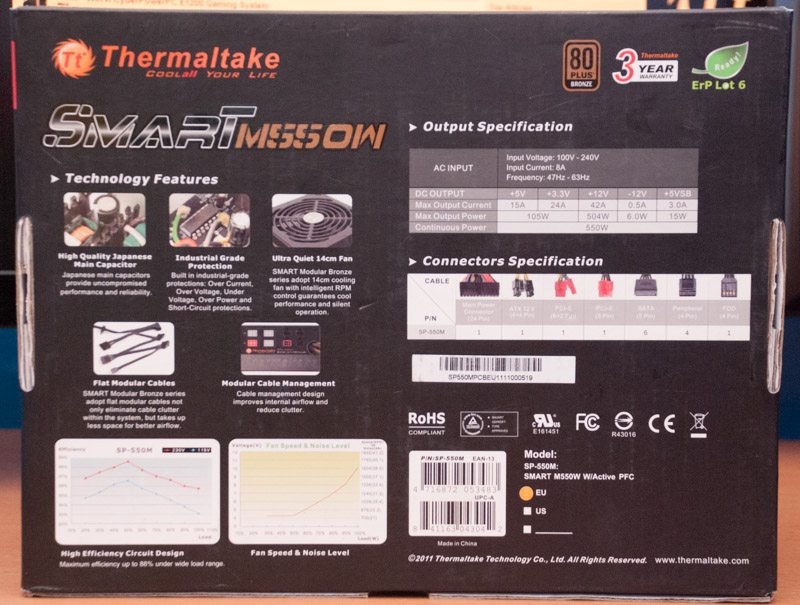 Thermaltake Smart M550W (2)