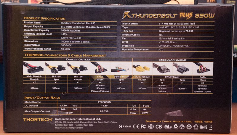 Thortech Thunderbolt Plus 850W (2)