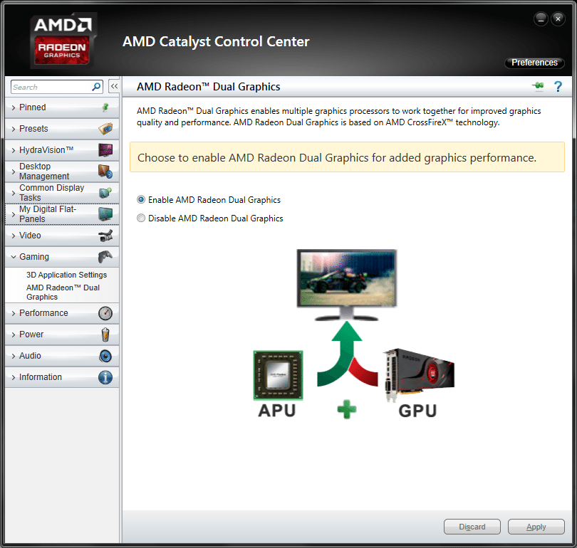 Amd dual graphics скачать драйвера