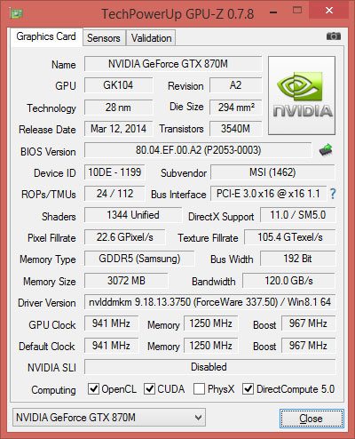 MSI_GS60_GhostPro_GPU-z