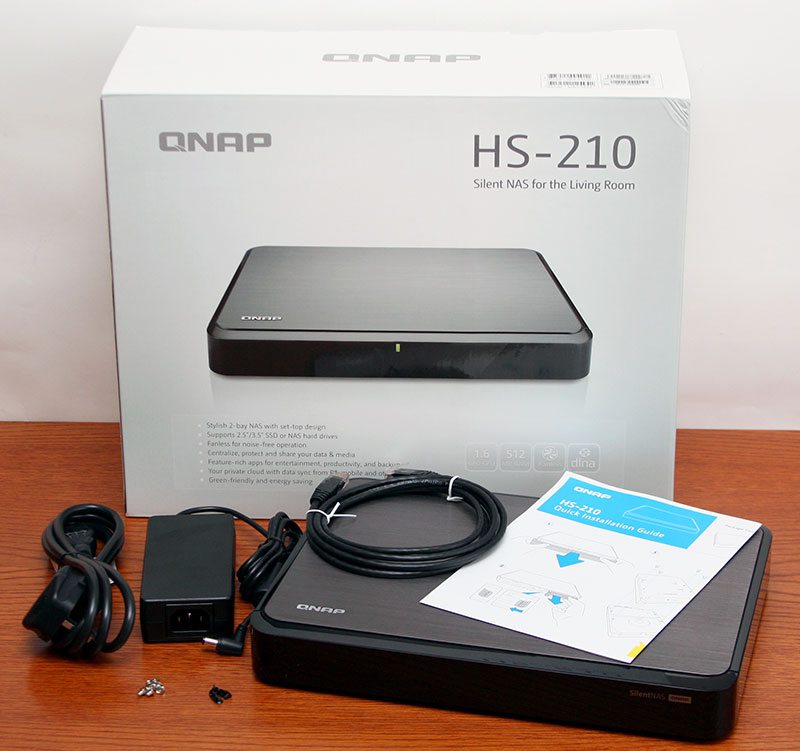 QNAP_HS-210_Package