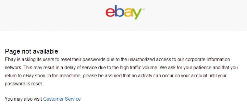 eBay Notice