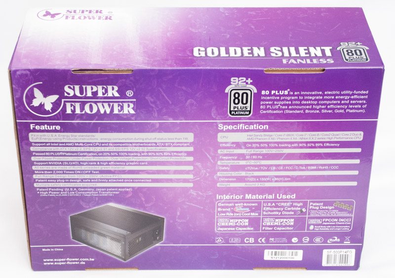Super Flower Golden Silent 500 (2)