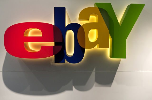 ebay logo wall