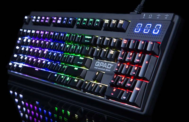 QPAD Launches MK-90 High-End Keyboard with Enhanced Lighting |