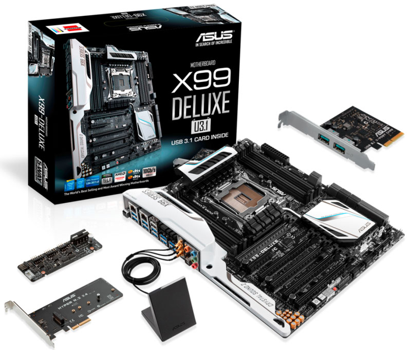 ASUS Adds Broadwell-E Support to X99 Motherboards