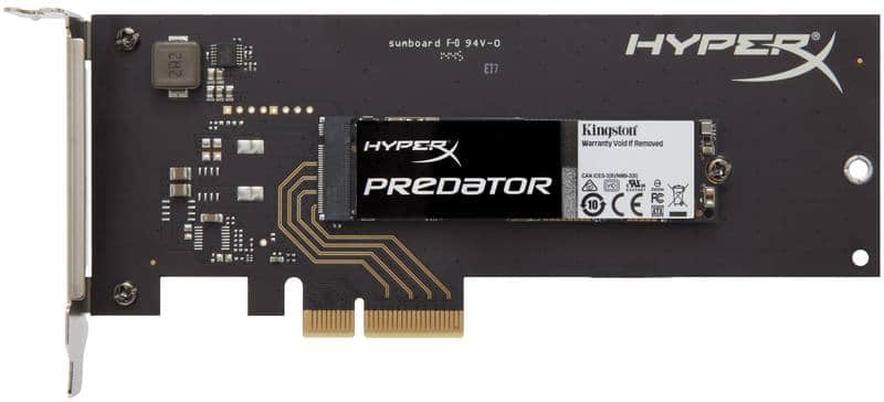 HyperX Predator PCIe HHHL Short Bracket
