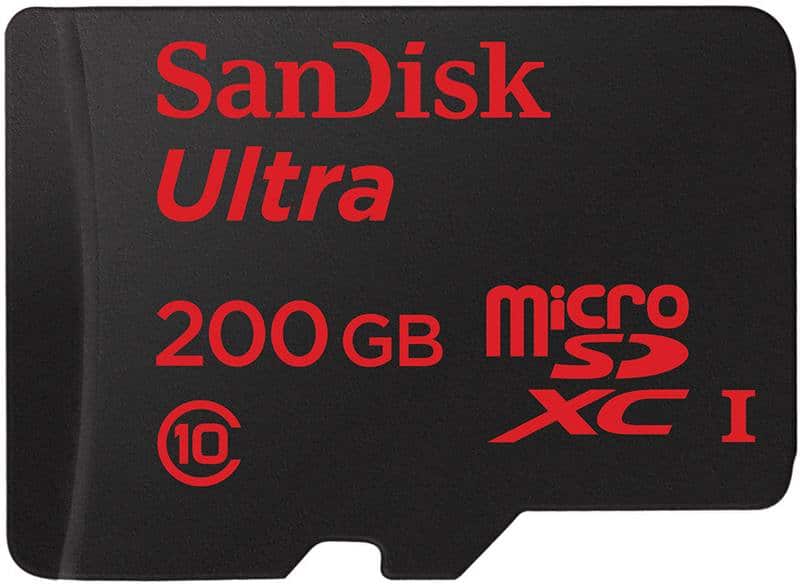 Sandisk 200GB micro