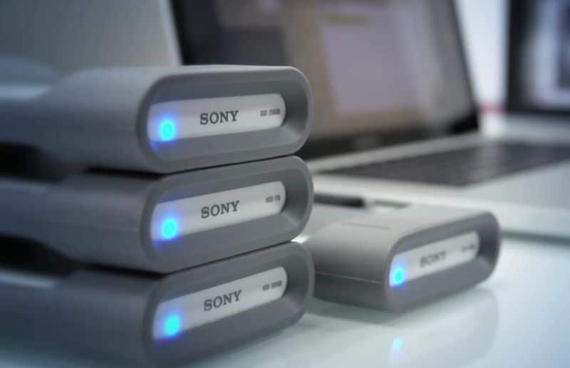 sony hdd stack