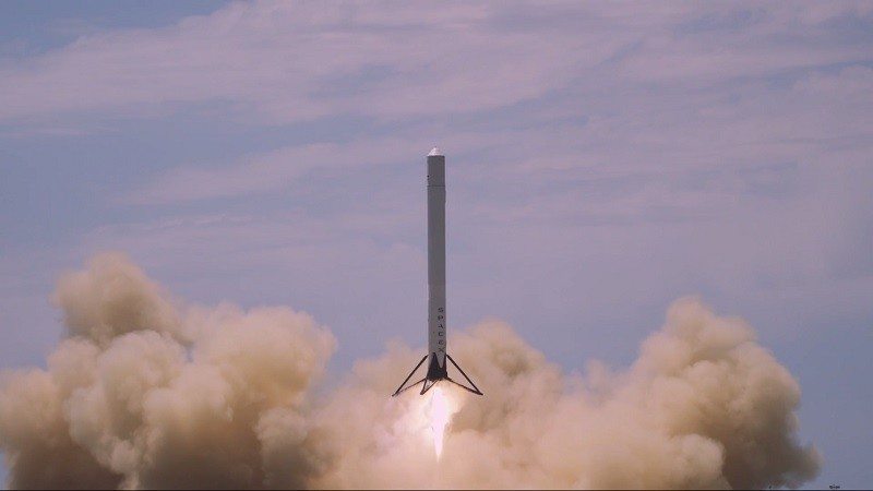 spacex rocket 4k