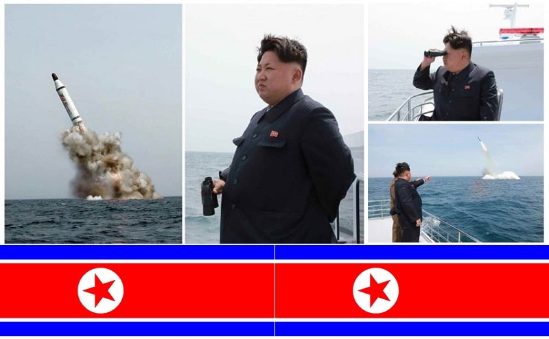 North Korea Missile Test Submraine Kim Jong Un