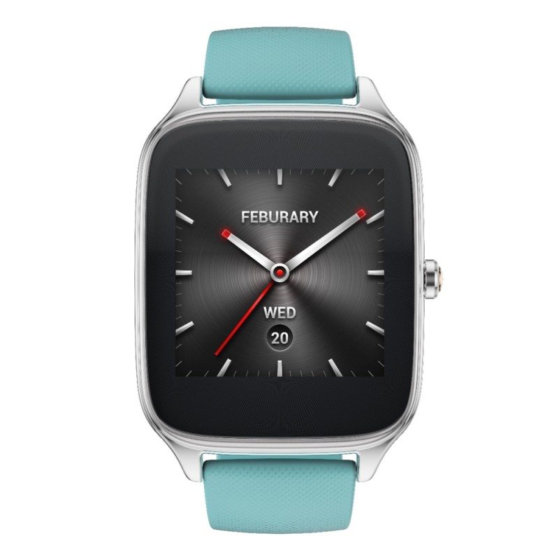 ASUS ZenWatch 2 (WI501Q)_Silver + Rubber strap