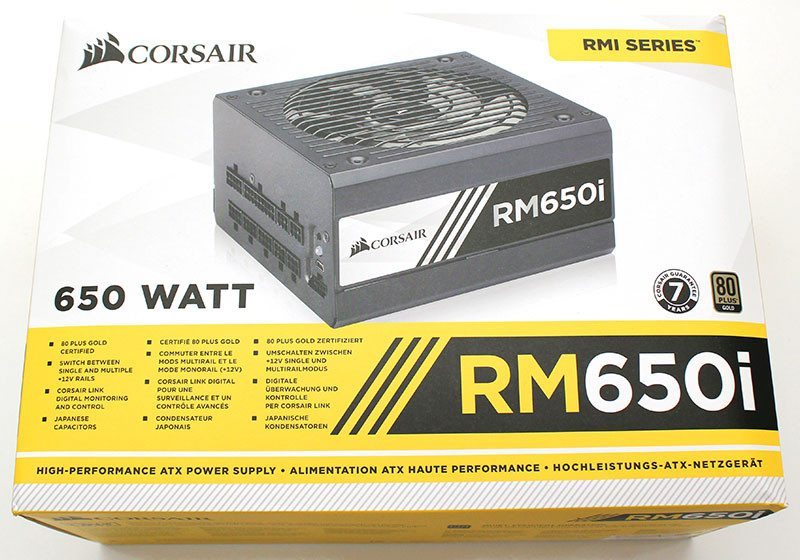 Corsair RMi Series RM650i Fully-Modular Review - eTeknix