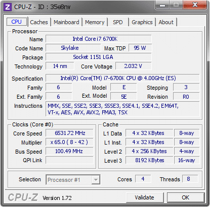 Intel-Core-i7-6700K-6500mhz-6.5GHz-Overclock-CPUz