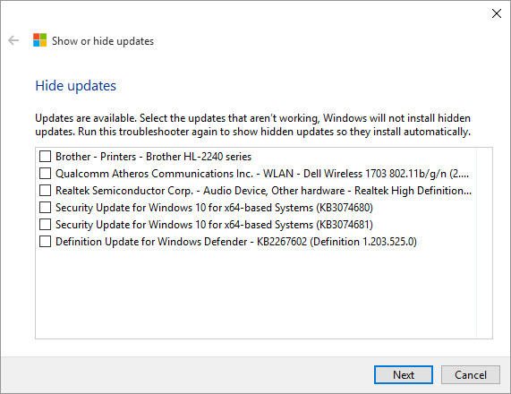 windows update troubleshooter 2