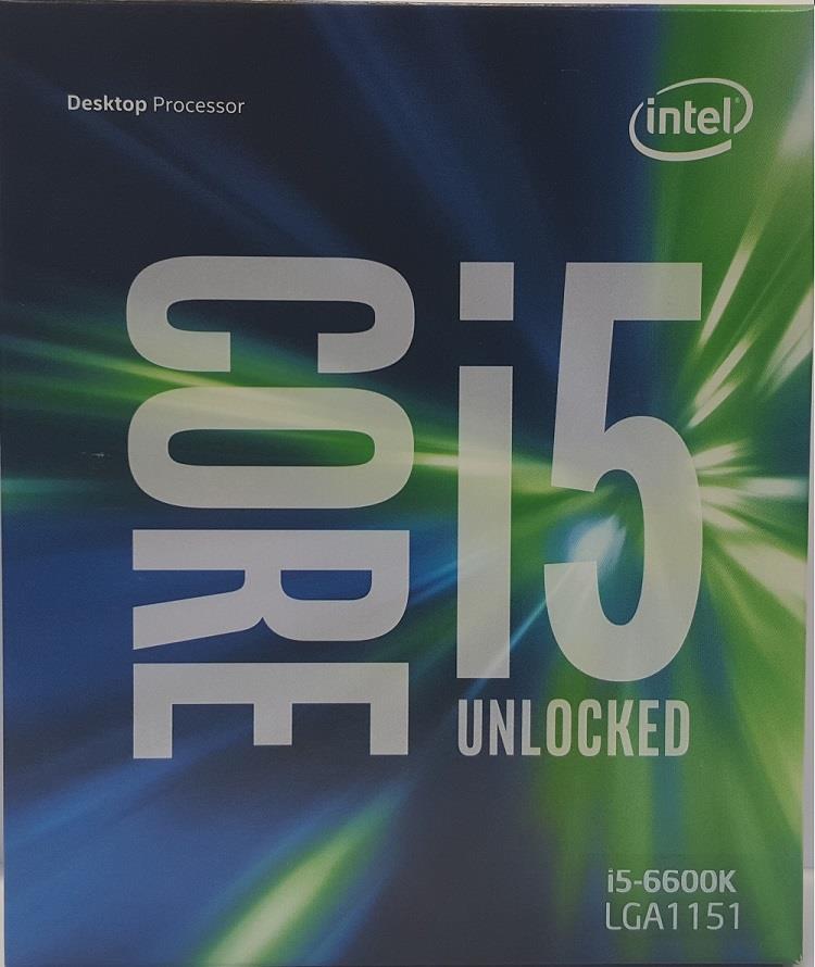 Intel x86 CPU Skylake Box i5 6600K