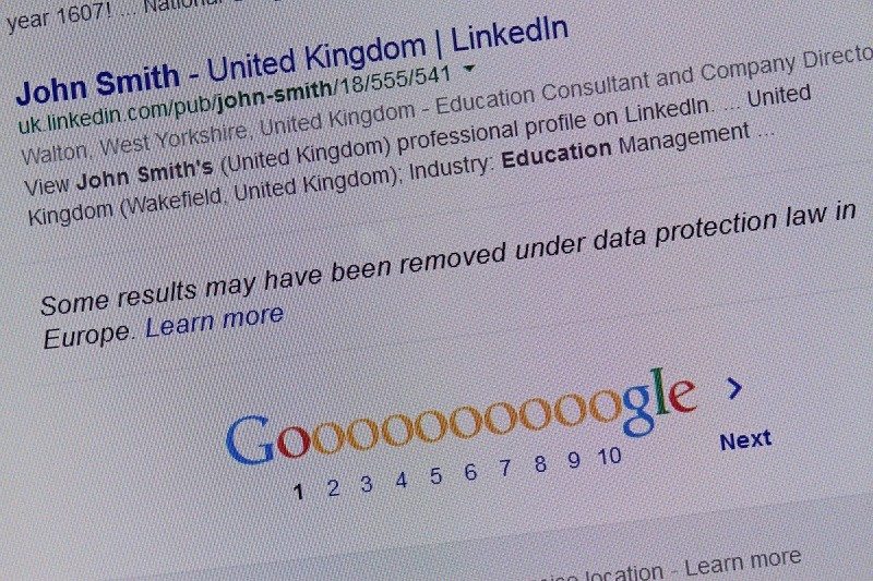 google right to be forgotten