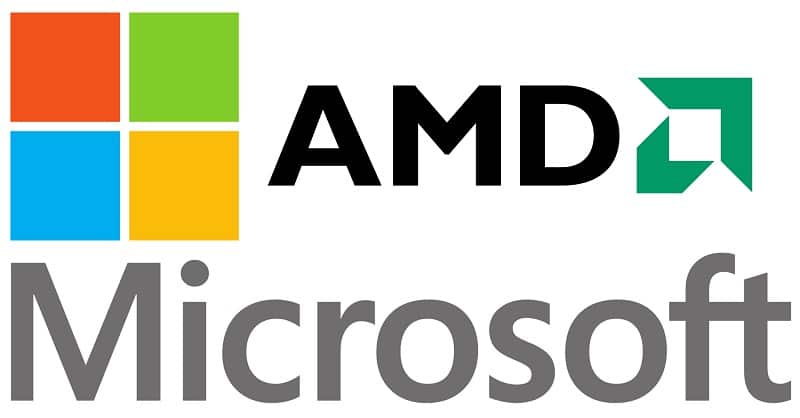 AMD Microsoft Logo