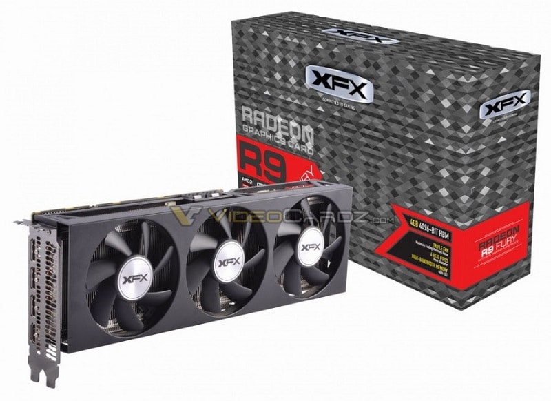 AMD R9 Fury XFX Radeon Fiji GPU 2