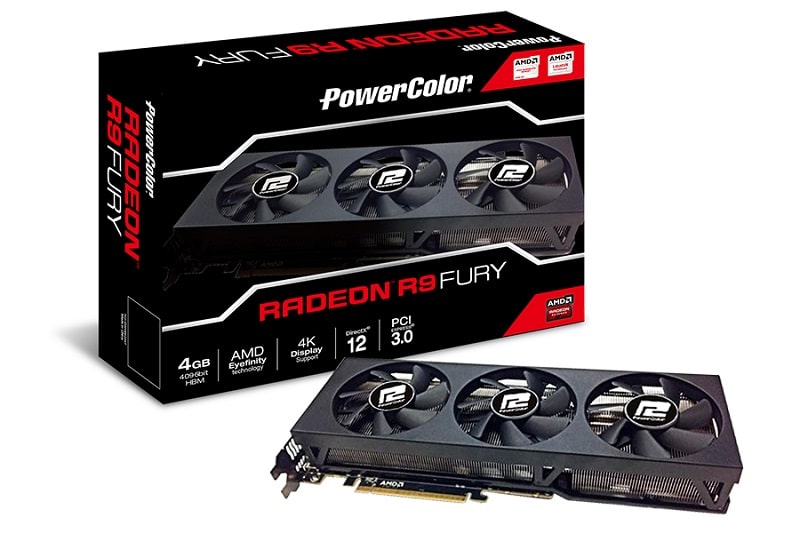 PowerColor AMD Radeon R9 Fury GPU Fiji