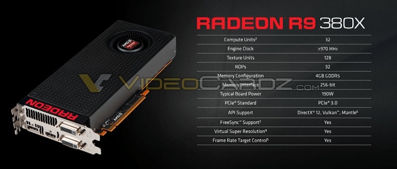 AMD R9 380X GPU 1
