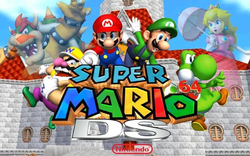 Super-Mario-64-DS-Widescreen-Wallpaper