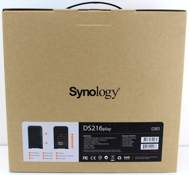 Synology_DS216play-Photo-box rear