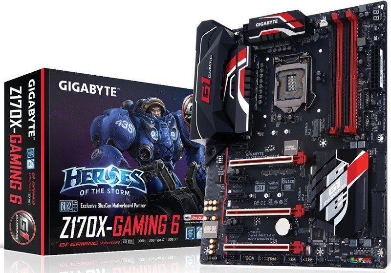 gigabyte Z170X-Gaming 6 Motherboard (2)