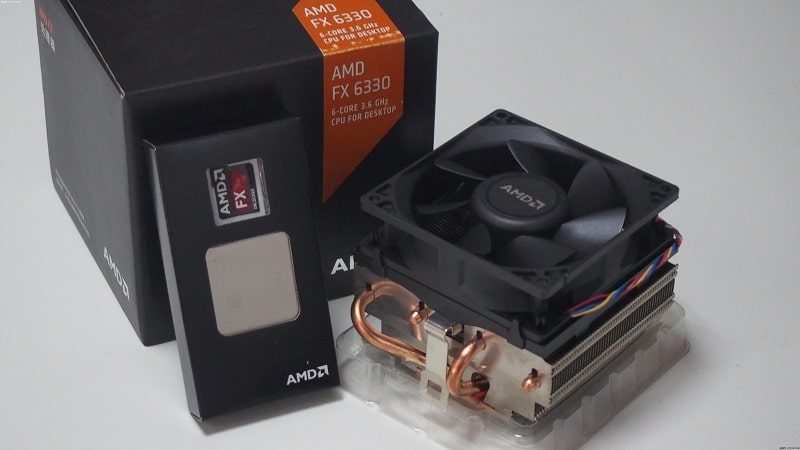 AMD FX6330 CPU box stock cooler