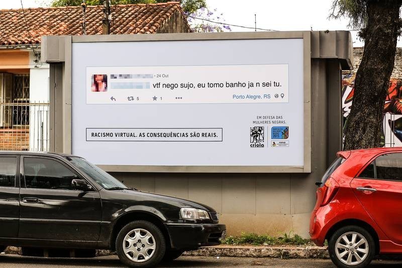 Brazilian Anti-Troll Billboard
