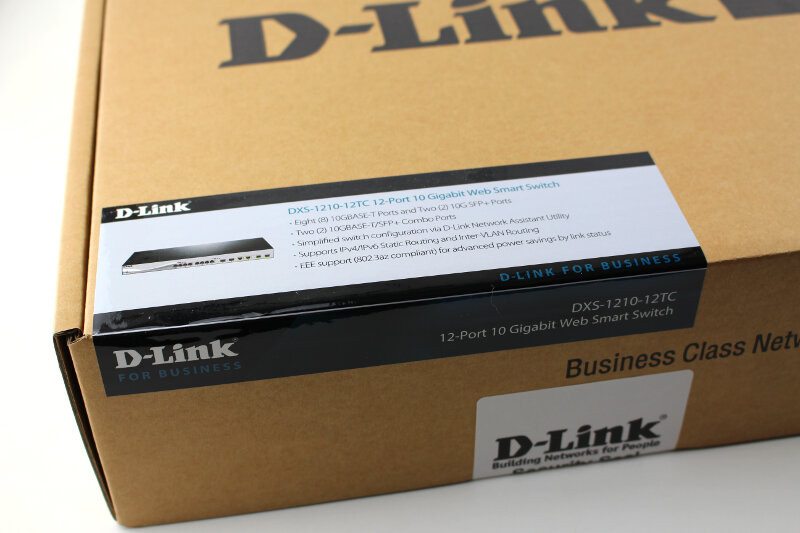 D-Link DXS-1210-12TC-Photo-box label