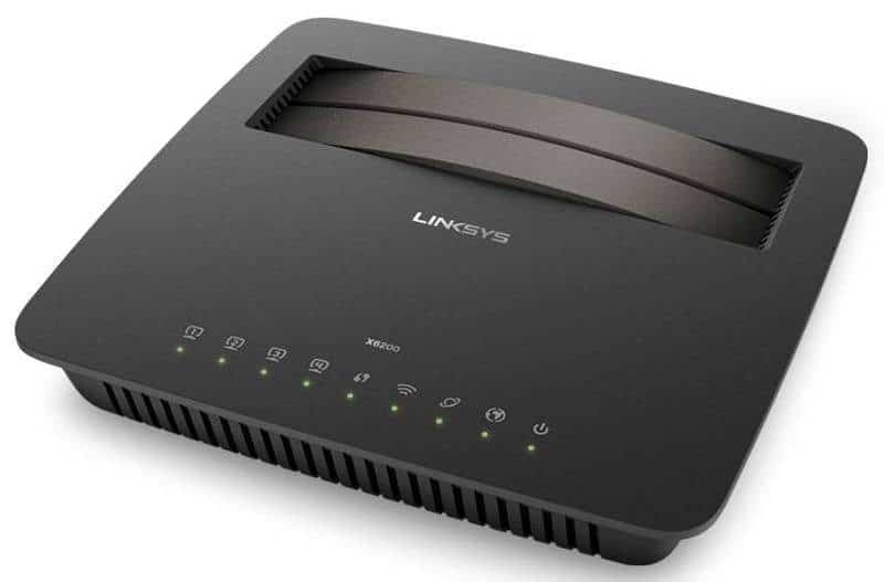 Linksys X6200 modem router (1)