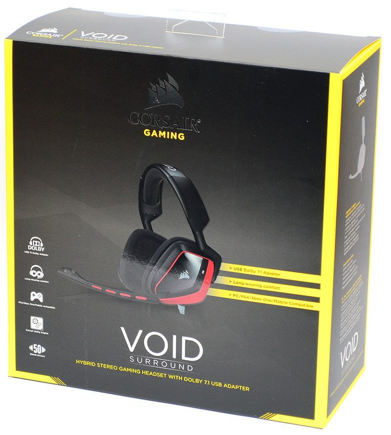 galblaas ijsje Netto Corsair Void Surround Hybrid Gaming Headset Review | eTeknix