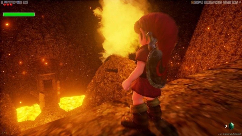Download and Play Ocarina of Time Death Mountain in Unreal Engine 4!