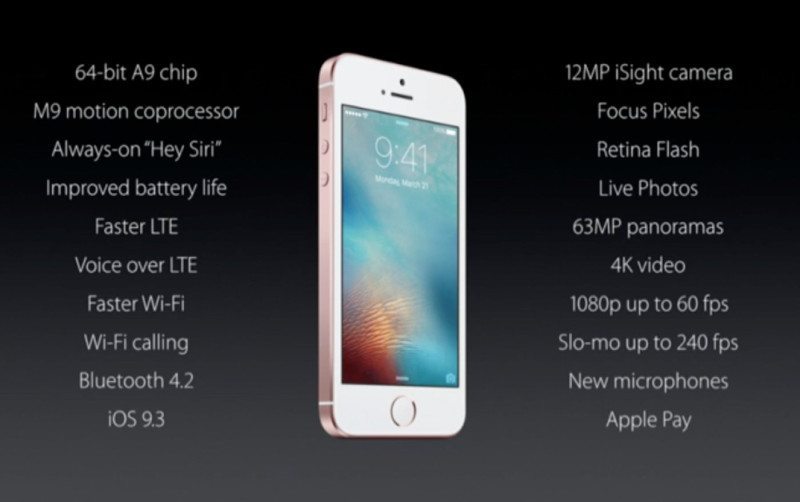 Apple Announces the New iPhone SE (1)