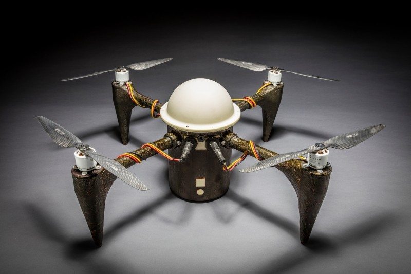 CRACUNS Drone Able to Deploy from Underwater Station Developed