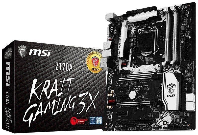 MSI Reveals Z170A Krait Gaming 3X Motherboard