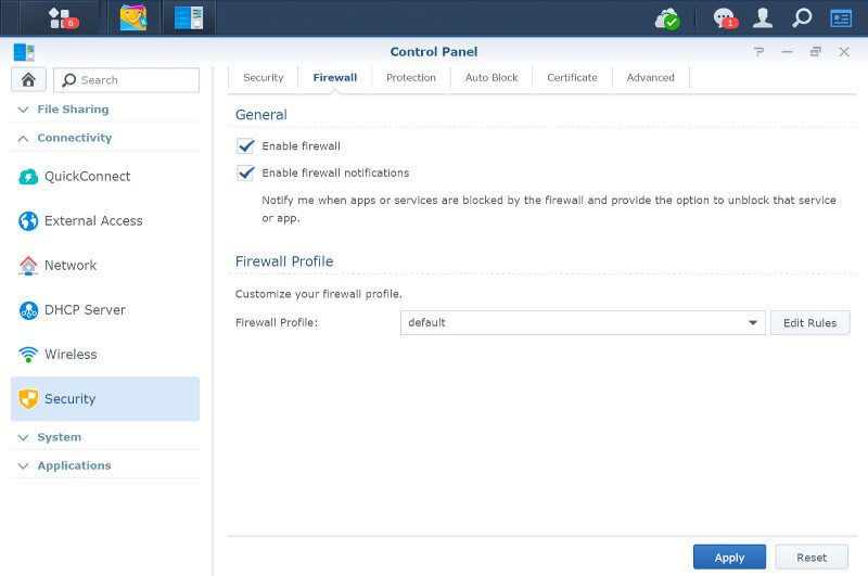 Synology DSM6-SS-Security 2