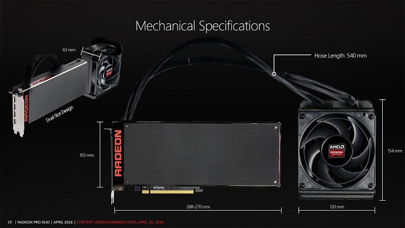 AMD Radeon pro Duo 9