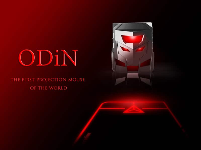 ODiN - The World's First Laser Projection Mouse