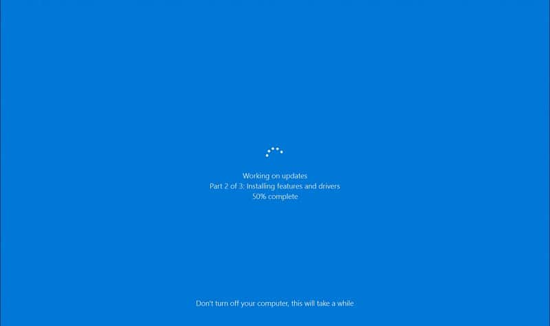 Windows 10 14316 New Update UI